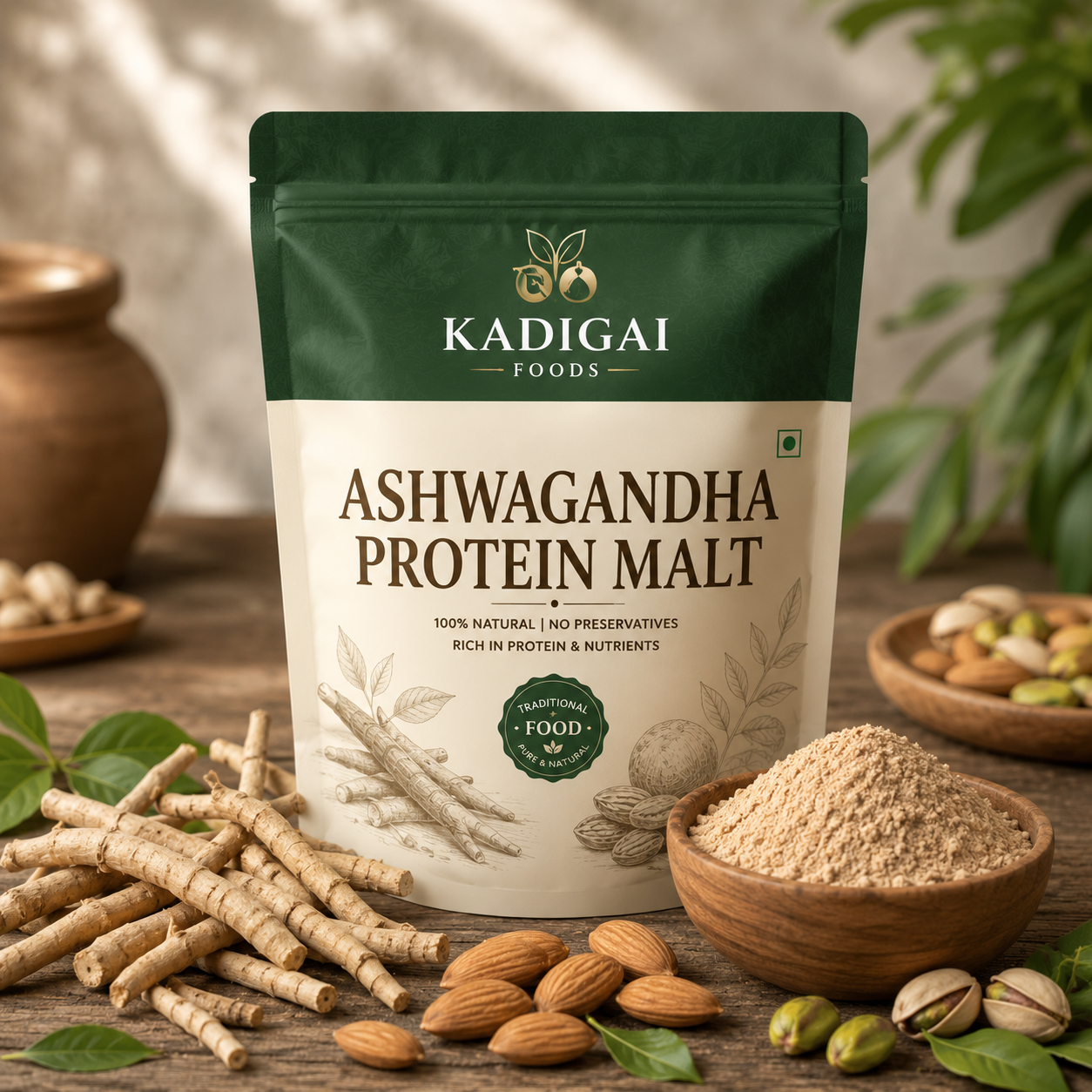 Ashwagandha Protein Malt