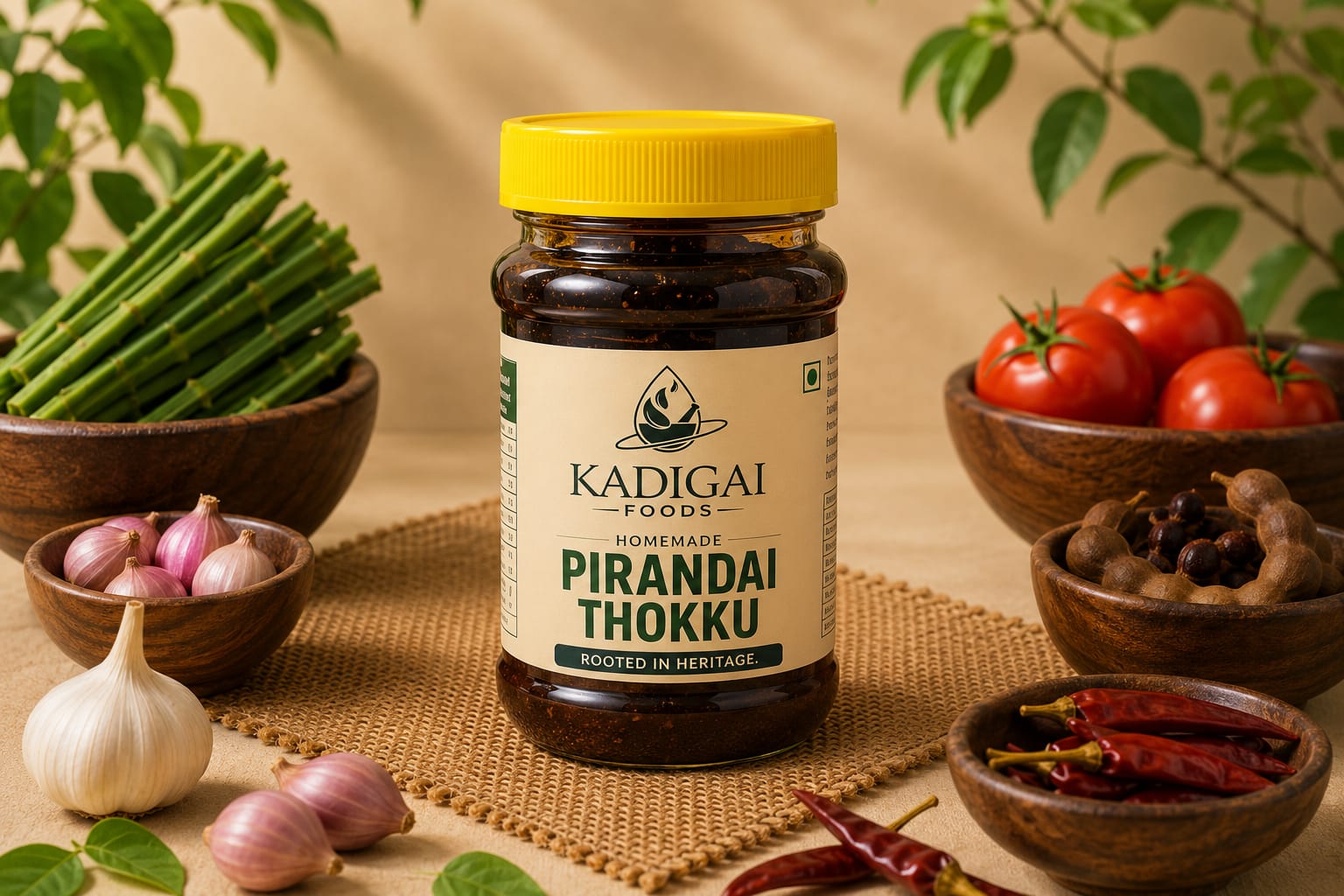 Pirandai Thokku
